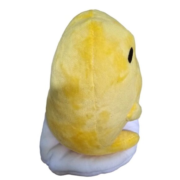 Gudetama The Lazy Egg Sitting Plush Sanrio Stuffed Animal Toy Cute Kawaii 7" Toy - Picture 4 of 11